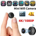 New 4K HD Mini Wireless Camera Portable Cam Night Vision Camcorder WiFi Remote Monitor Video Voice Recorder Security Camera