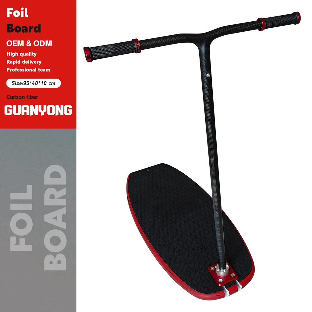 New Design Foil Pumping Electric Water Play Wave Surfing Hydrofoil Surfboard With Detachable Handle bar Carbon Board Handlebars