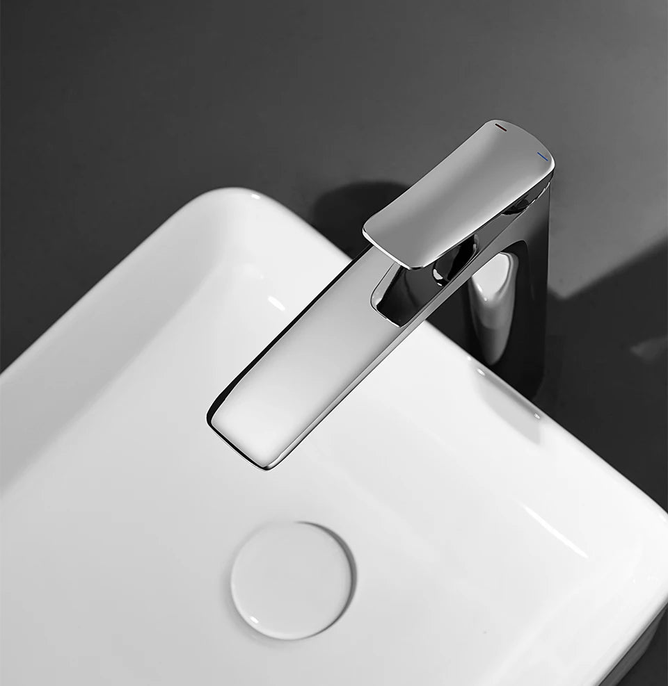 VGX Luxury Gold Bathroom Faucets High Basin Mixer Tall Sink Faucet Gourmet Washbasin Tapware Hot Cold Water Tap Brass Chrome