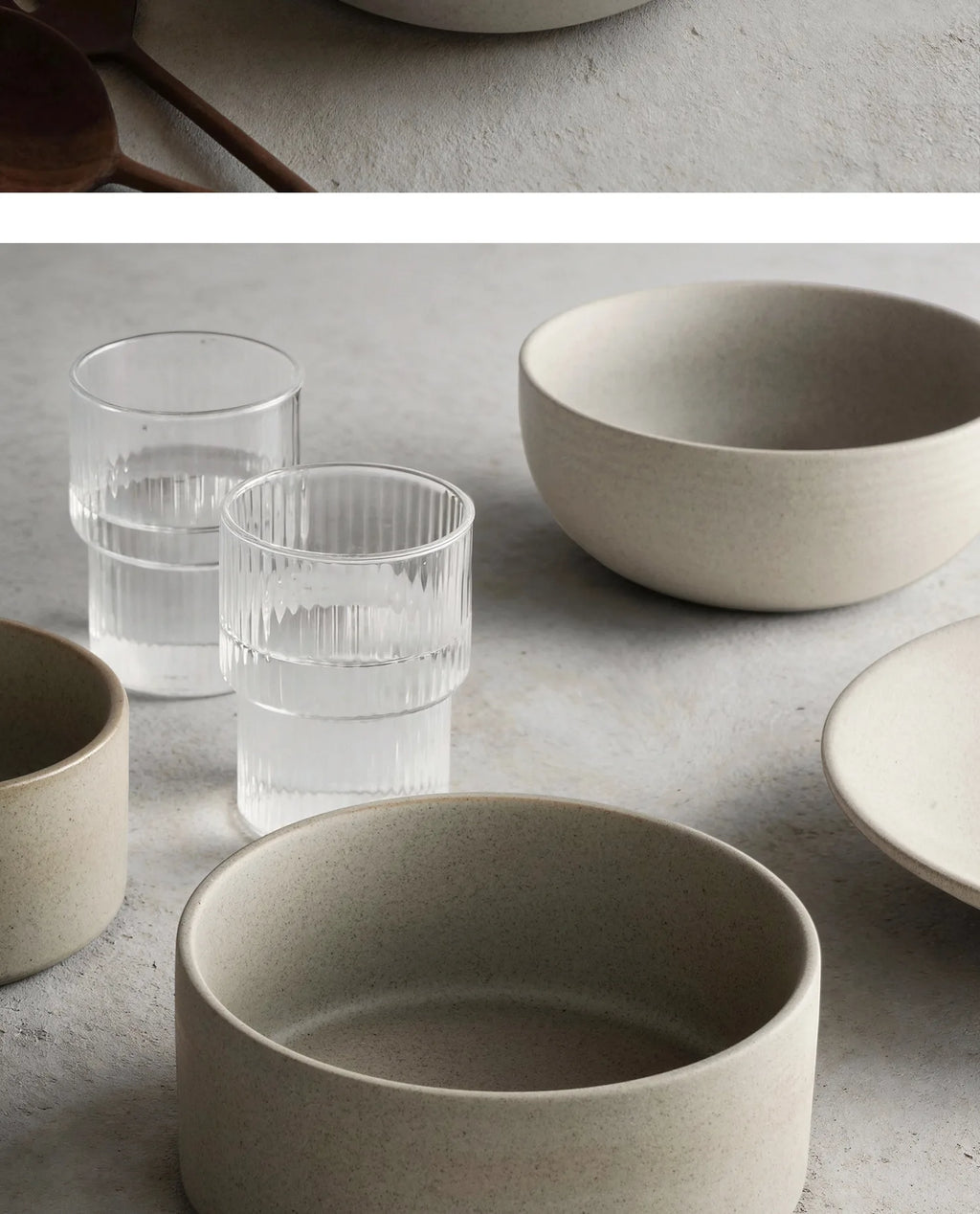 Retro Raw Earth Speckled Matte Ceramic Straight Bowl 4.3&5.5in Japanese Stoneware Rice Soup Noodle Side Dish Serving Bowl