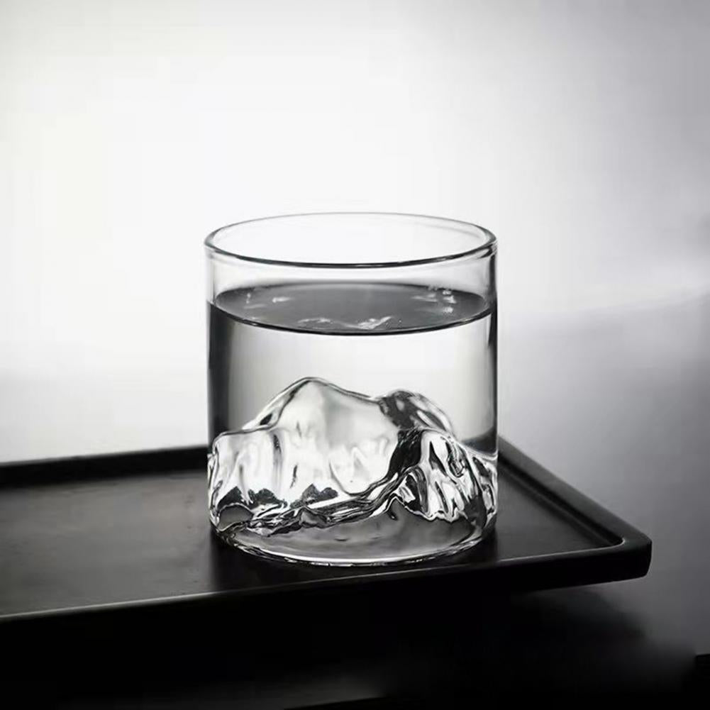 200/300ml Whiskey Glasses Unique Exquisite Workmanship Mount Craft Premium Fashion Drinking Glass for Lovers glass cups drinkwar