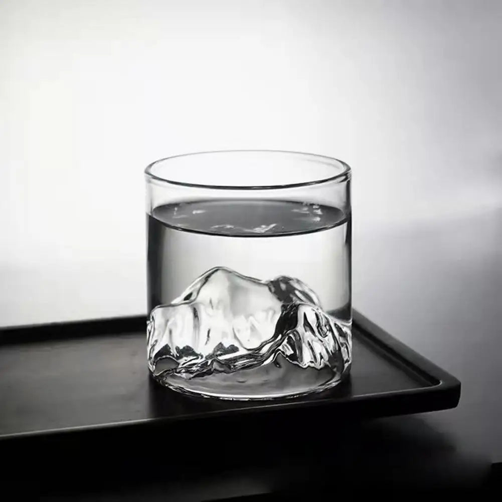 200/300ml Whiskey Glasses Unique Exquisite Workmanship Mount Craft Premium Fashion Drinking Glass for Lovers glass cups drinkwar