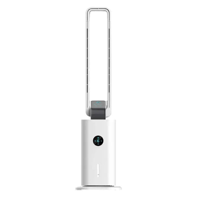 Household 220v New Bladeless Fan Safety Intelligent Purification Ground Anion Electric Air Circulation Tower Fan 220v
