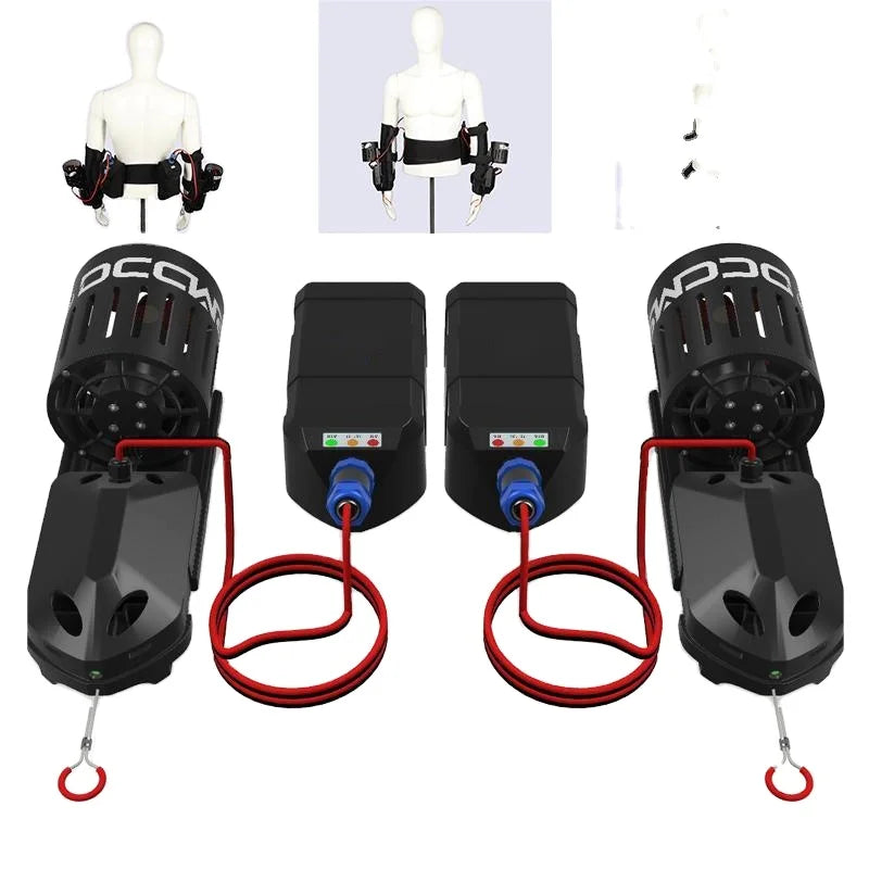 Underwater ocean scooter with propeller electric diving scooter for high-speed training surfing