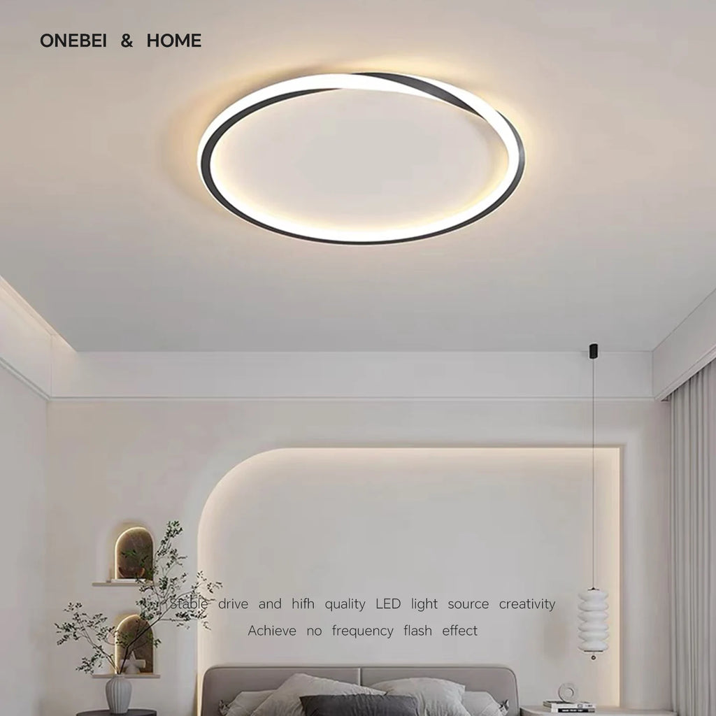 Modern LED Room Decoration Ring Ceiling Light Living Room Bedroom Dining Room Ceiling Lamp Indoor Lighting Decorative Lamps