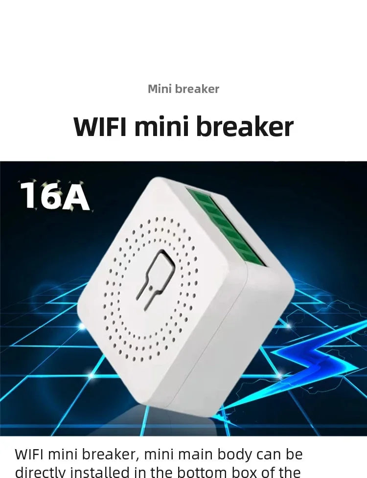 Smart WiFi/Zigbee 3.0 Switch 16A 20A Module Relay Breaker 2-way Control Work with Tuya Smart Life APP Alexa Home Assistant