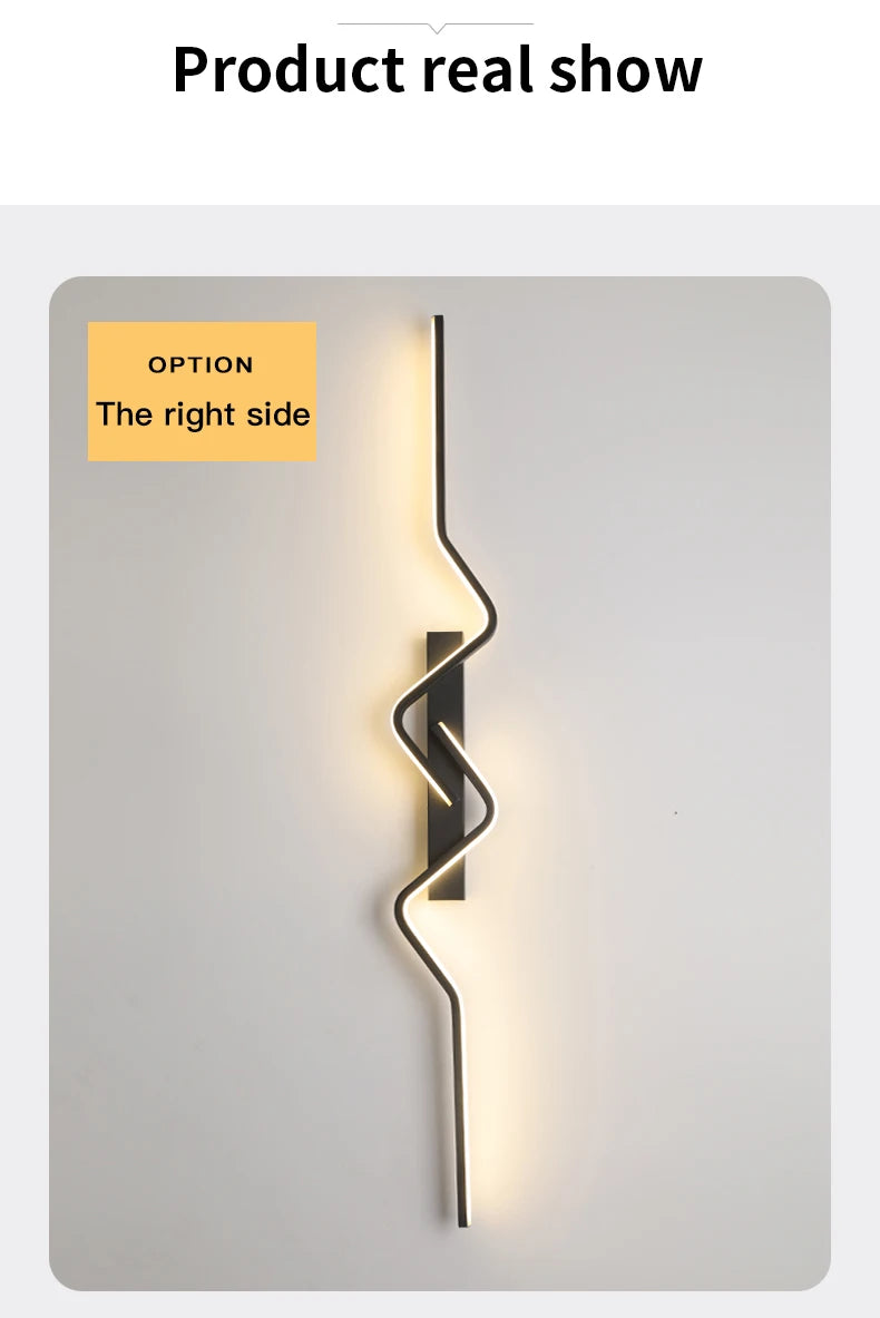 Modern Stairs Wall Light Nordic Living Room lights For Wall Sconce Ceiling Light Home Decor Lighting Fixtures Long Decor ghts