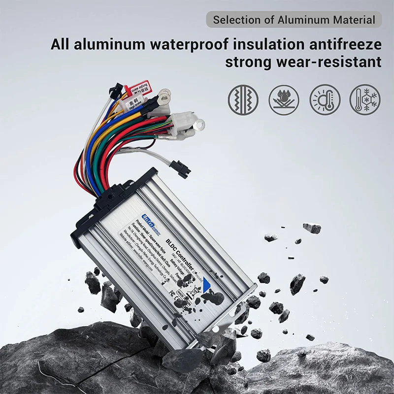Electric Bicycle Accessories 36 48 60V Electric Bike 350-1000W Brushless DC Motor Controller For Electric Bicycle E-bike Scooter