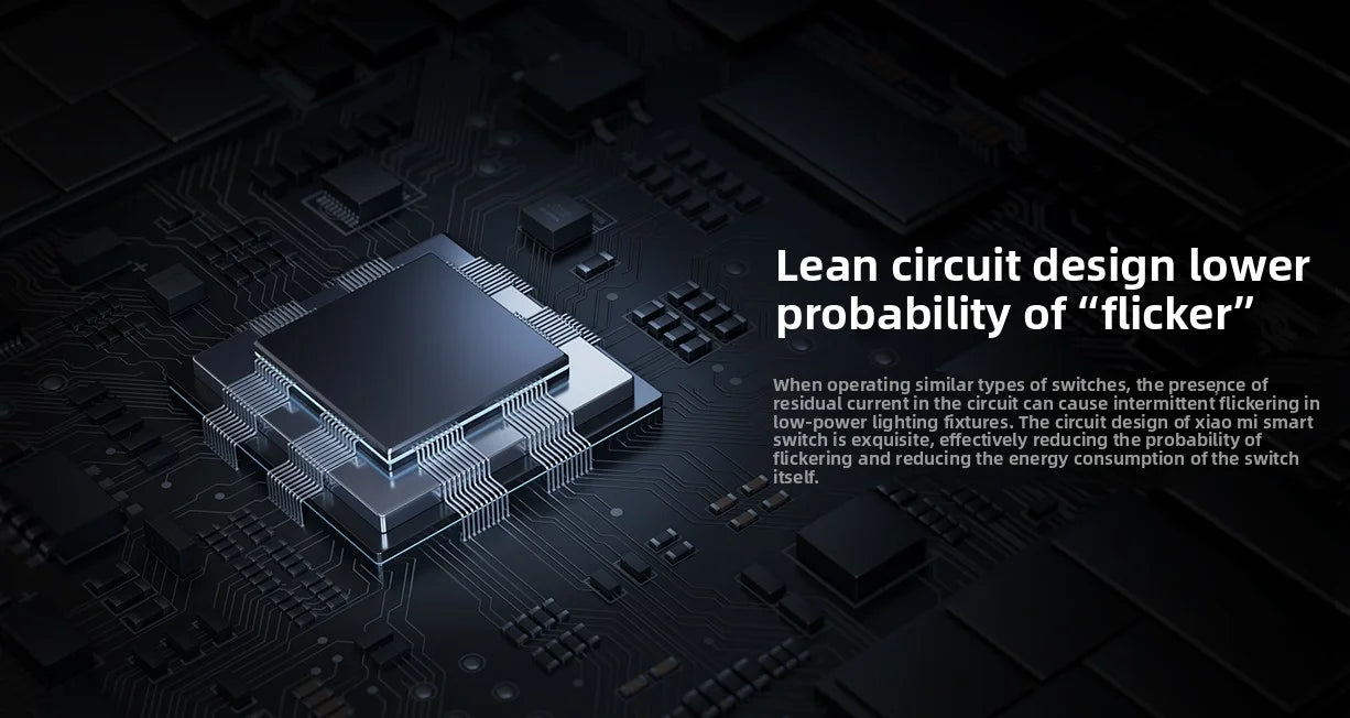 Xiaomi Smart Wall Switch Single Double Triple Key Dual Control Live&Neutral Line Work for Smart Light Mi home App