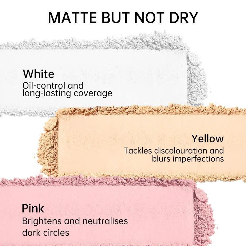 CATKIN Makeup Loose Setting Powder, Oil Control Poreless Face Powder Suitable for All Skin Tones and Maintain Matte and Natural