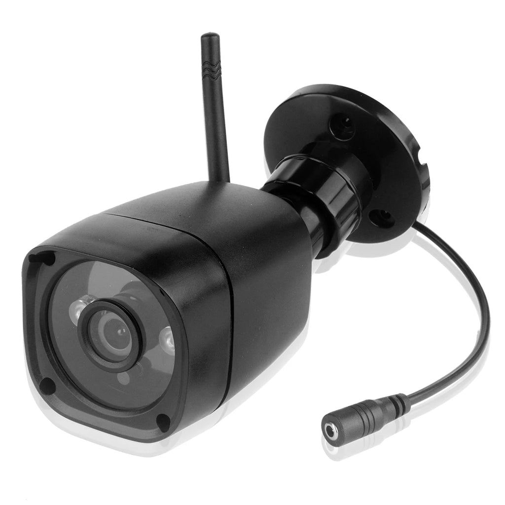 Wireless Surveillance  2.4G  4CH  Security CCTV 720P Camera System Baby Monitor with Infrared Night Vision Present 8G TF Cards
