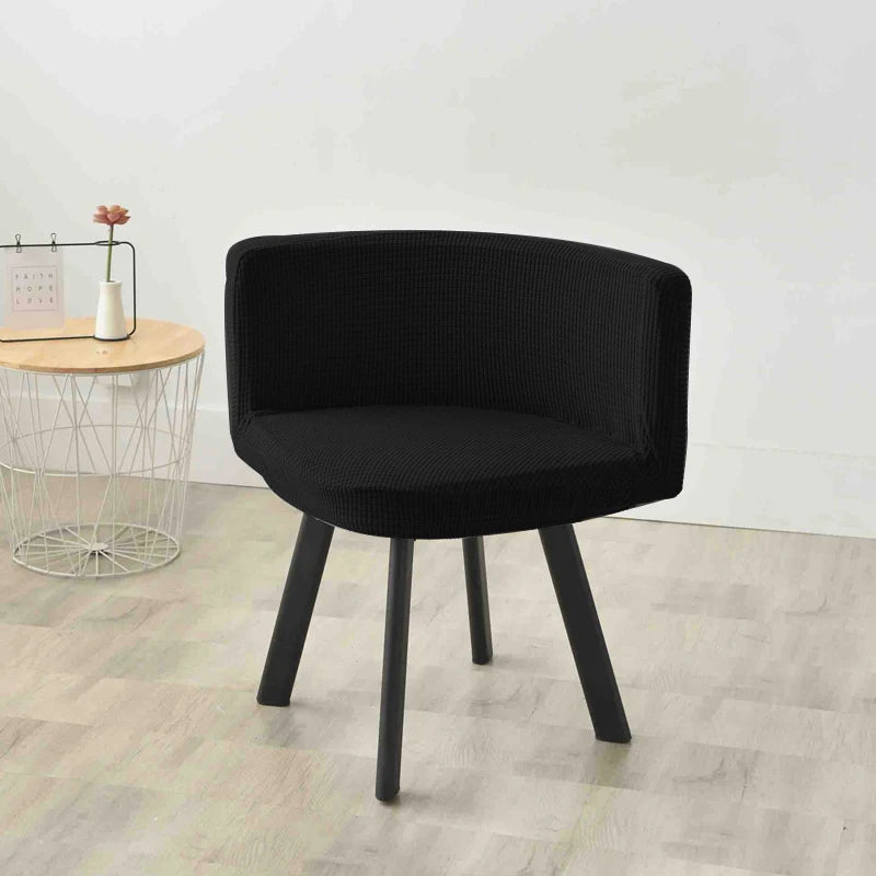 Stretch Triangle Chair Cover All-inclusive Protector Low Back Dining Chair Home Hotel Leisure Party Polar Fleece Chair Cover
