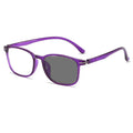 Reading Glasses with Diopter Fashion Trendy Blue Light Blocking Photochromic Presbyopia Eyeglasses Vintage Anti-UV Sunglasses