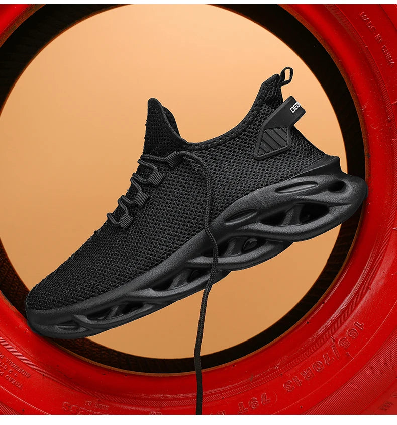 Men's Sports Sneakers Running Shoes Non-Slip Outdoor Casual Mesh Tennis Athletic Lightweight Breathable For Women Walking Shoe