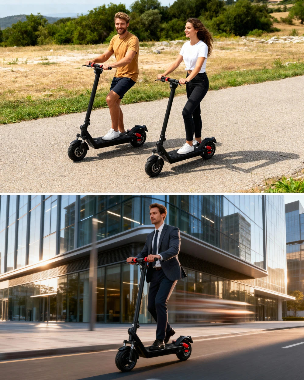 HUANCI X9B 1000W Electric Scooter E Scooter 48V20AH Foldable E-Scooter E-Scooters 40km/h Scooter Electric 10 Inch E-Scooter Adul
