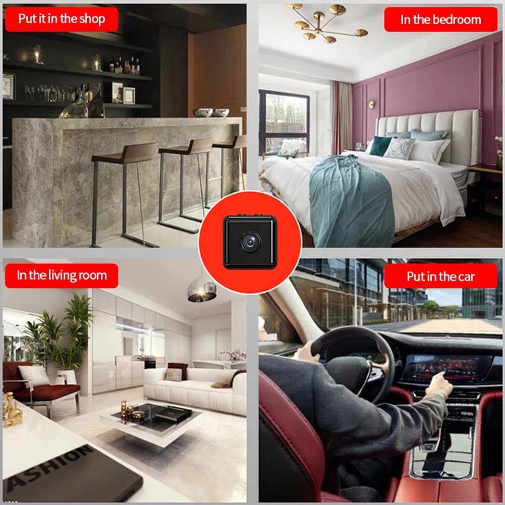 Surveillance Webcam Night Vision Home  Protection Camera Motion Detection Alarm Camcorder for Home Room Car
