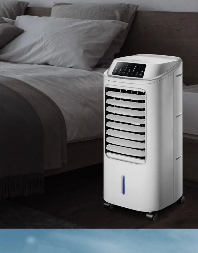 Air conditioner fan, cooling fan, household single-cooling type water cooler, air conditioner fan, cooler, portable mini air