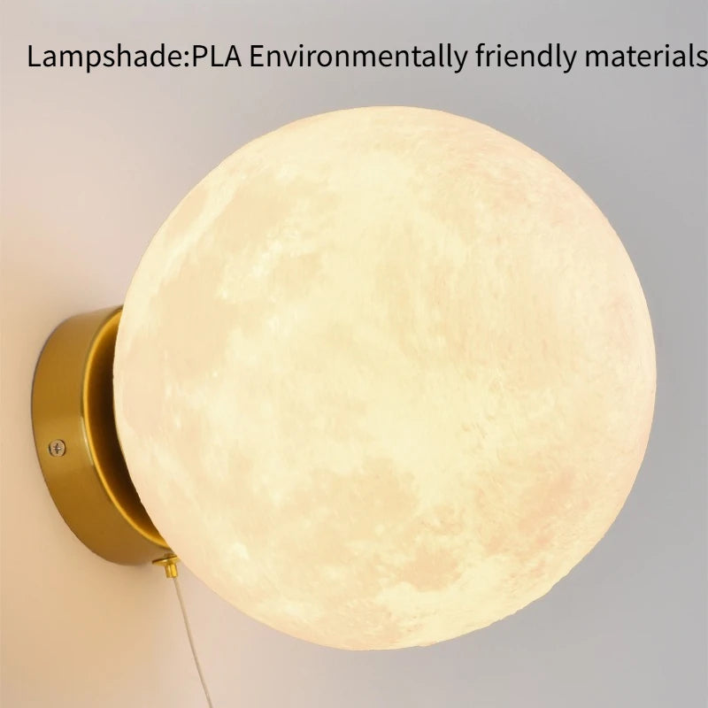 Modern LED Wall Light For Children's Room Aisle Stair Bedroom Bedside Living Room Home Decor Lighting Fixture Wall Sconce Luster