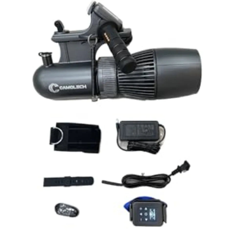 Camolech Electric Underwater Scooter 500W 40M Free Diving Snorkeling Sea Scooter Brushless Motor 60mins