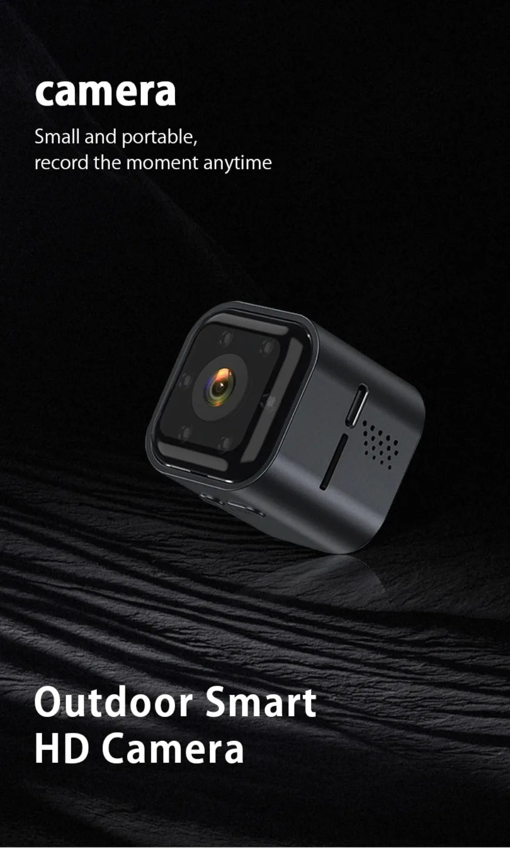 Smart wifi security camera mini camera High Power Low Power Wireless Wifi Action Camera Baby Monitor