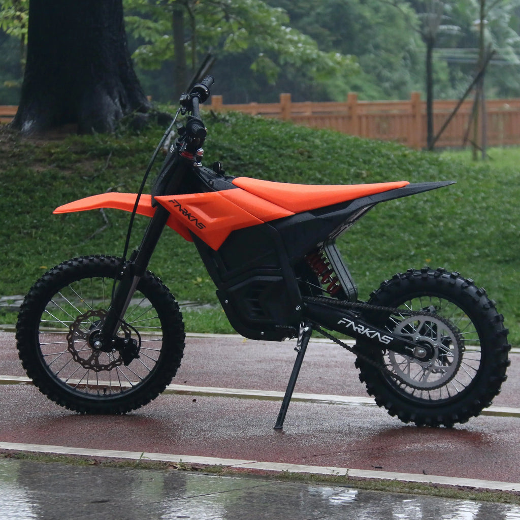 Dropshipping Electric Motocross Bike 60V 27AH 1600W,40Mph,37 Miles,Urban Commuting Front 17";Rear 14" Off-Road Electric Bike