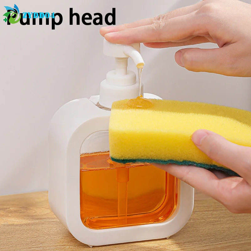 ●300/500ml Bathroom Soap Dispensers Refillable Lotion Shampoo Shower Gel Holder Portable Travel Dispenser Empty Bath Pump Bottle