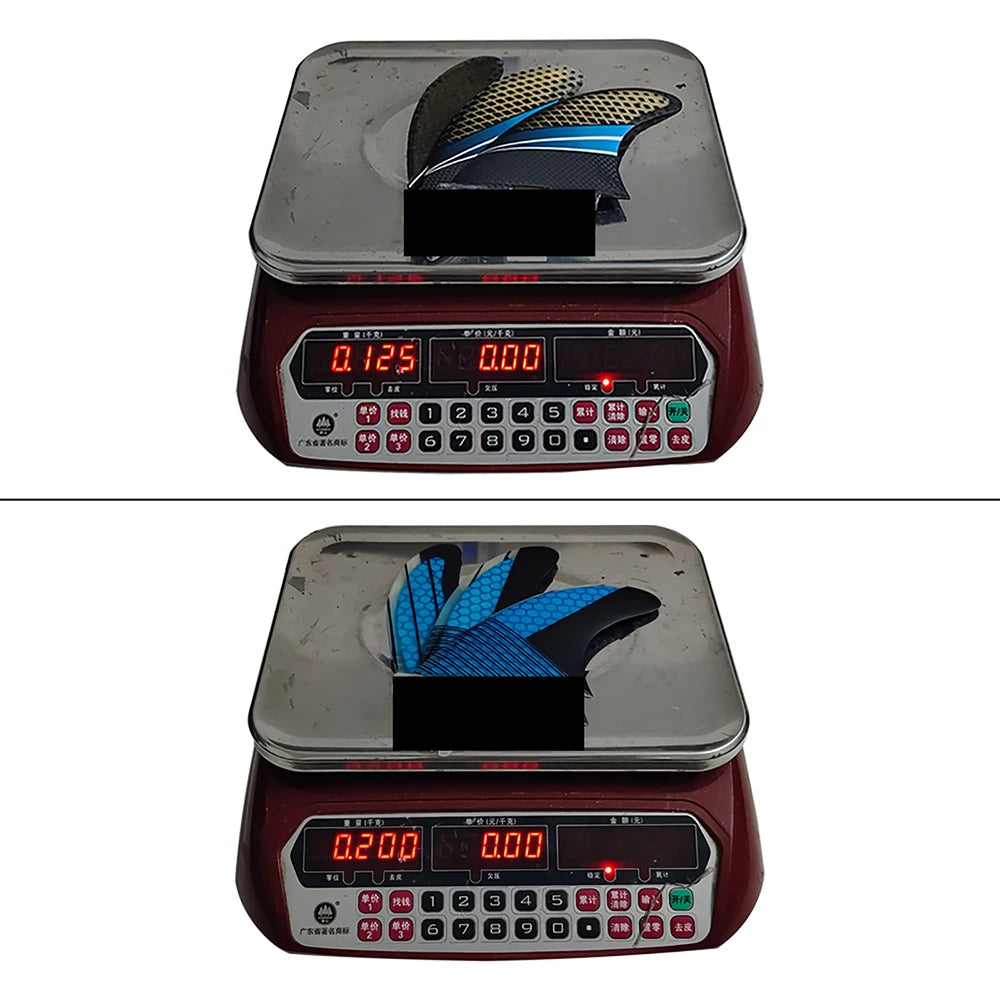 UPSUFRF Surfboard Fins G7 Flowing Fins PERFORMER PC CARBON TRI FIN UPSURF FCSⅡ L Thruster Surf Fins Stabilizers For Surfing