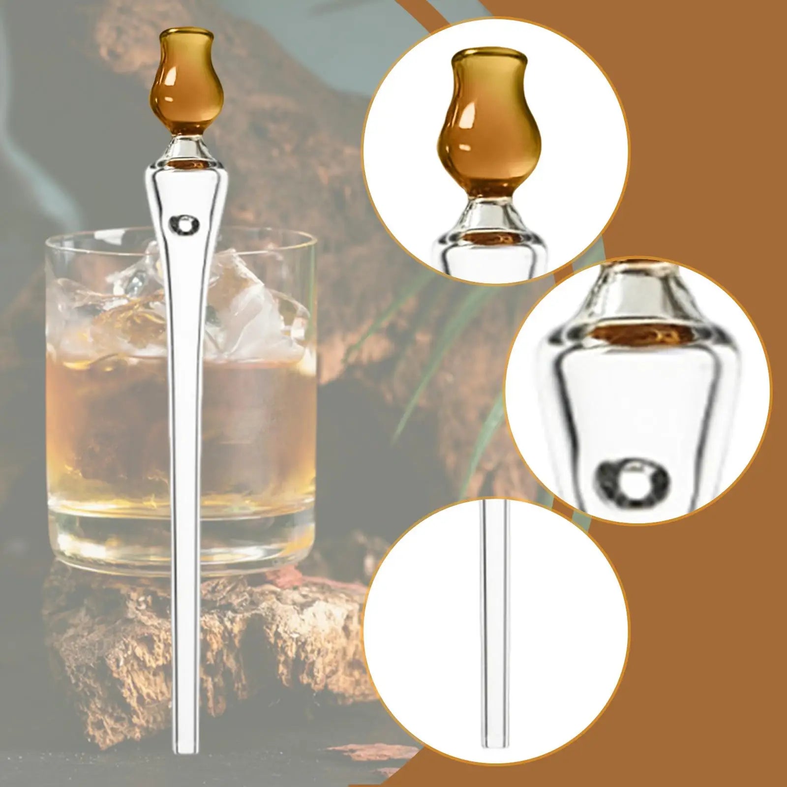 Bar Whiskey Glass Water Pipette Cocktail Accessories Water Dropper Whisky Dilution Tool Professional Whisky Tasting Accessory