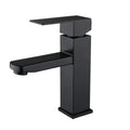 Black Bathroom Faucets Hot and Cold Mixer Faucets Vanity Bathroom Kitchen Deck Mounted Bathroom Sink Faucets