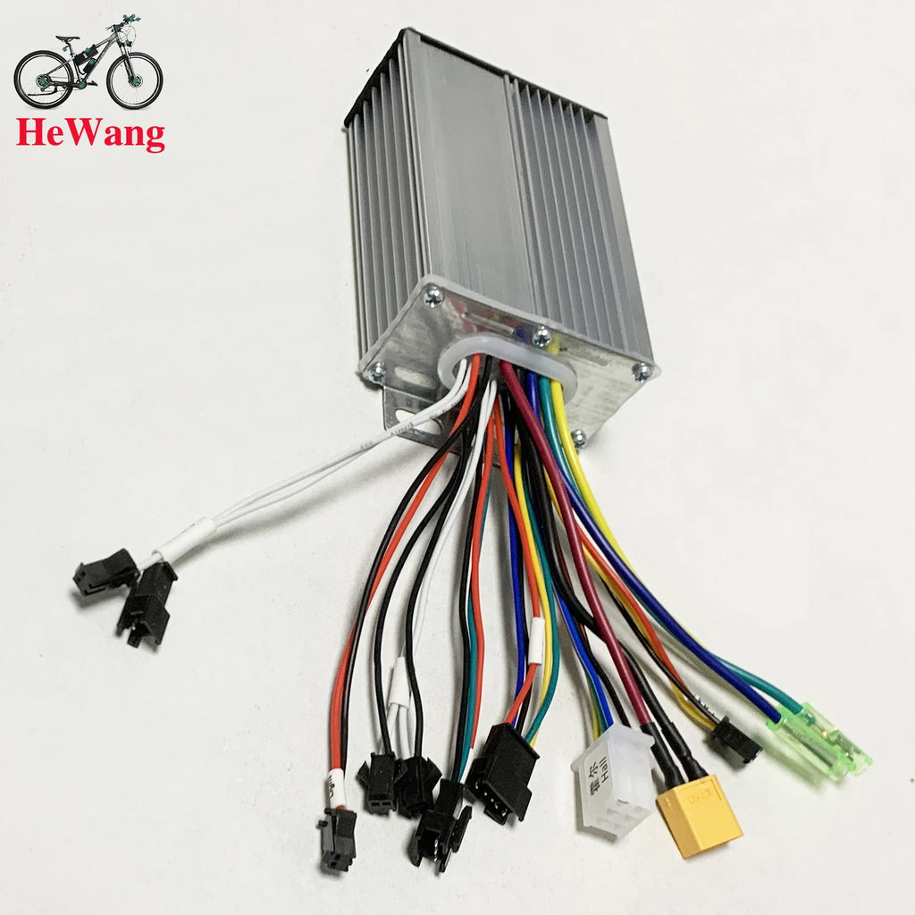 24V 36V 48V 20A E-Scooter Brushless Motor Controller 3-mode Sine Wave 350W 5pin hall for KUGOO M4 E-Bicycle No. 2 Protocol Meter