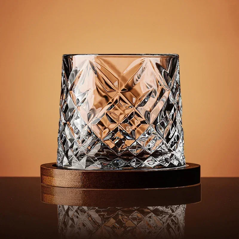 Whiskey Glass Foreign Wine Glass Household Crystal Classical Tumbler Decompression Glass Beer Glass