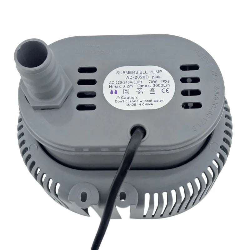 Submersible Pump 70W 220V Environmental Protection Air Conditioning Water Pump 45W 380V Cold Air Fan Water Pump