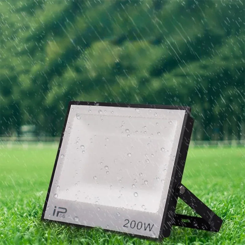 200W LED Flood Light 20W 30W 50W 70W 100W 150W 300WHigh Bright IP66 Waterproof Outdoor Lighting LED Spotlight Garden Floodlights