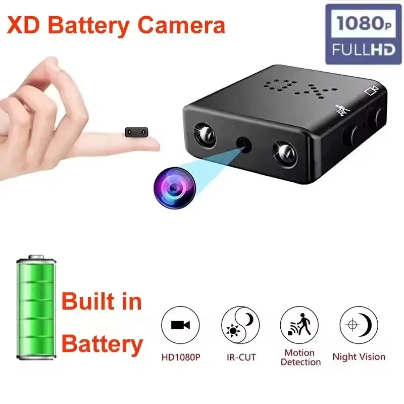 1080P HD Mini Camera XD DV Camera Smart Home Security Indoor Anti-theft Camera Video Voice APP Real-time Cam
