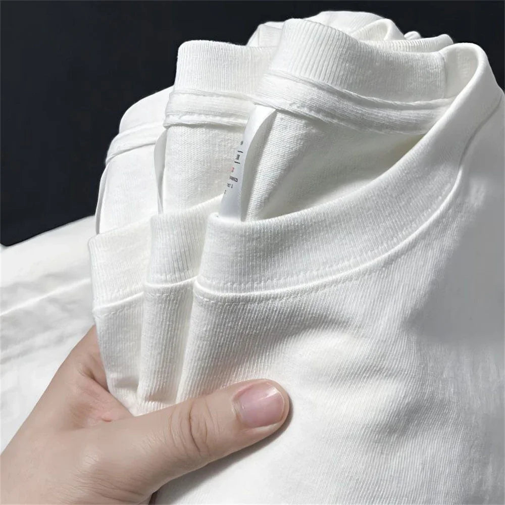New Arrival Couple Solid  T-shirt Men Women Summer Crew Neck Short Sleeve Loose Casual Basic Plain  Blank Tee Camisetas Parejas