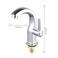Bathroom Basin Faucet ABS Water Purifier Single Lever Hole Tap Single Cold Bathroom Kitchen Deck Mounted Bathroom Sink Faucet