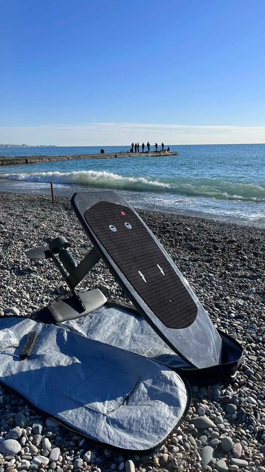 Lightweight Carbon Efoil Hydrofoil Surfboard,Made In China Offshore Electric Foil Board For Water Sports
