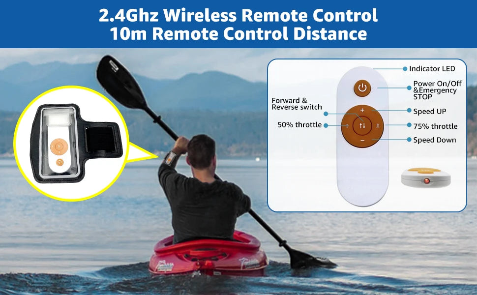 600W Electric Fin Underwater Motor for SUP Stand Up Paddle Board Surf Fishing Surfboard Propeller Electronic Fin