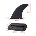 4 Models Surf Water Wave Fin SUP Accessories Stablizer Inflatable Stand Up Paddle Board Surfboard Slide-in Central Fin Side Fin