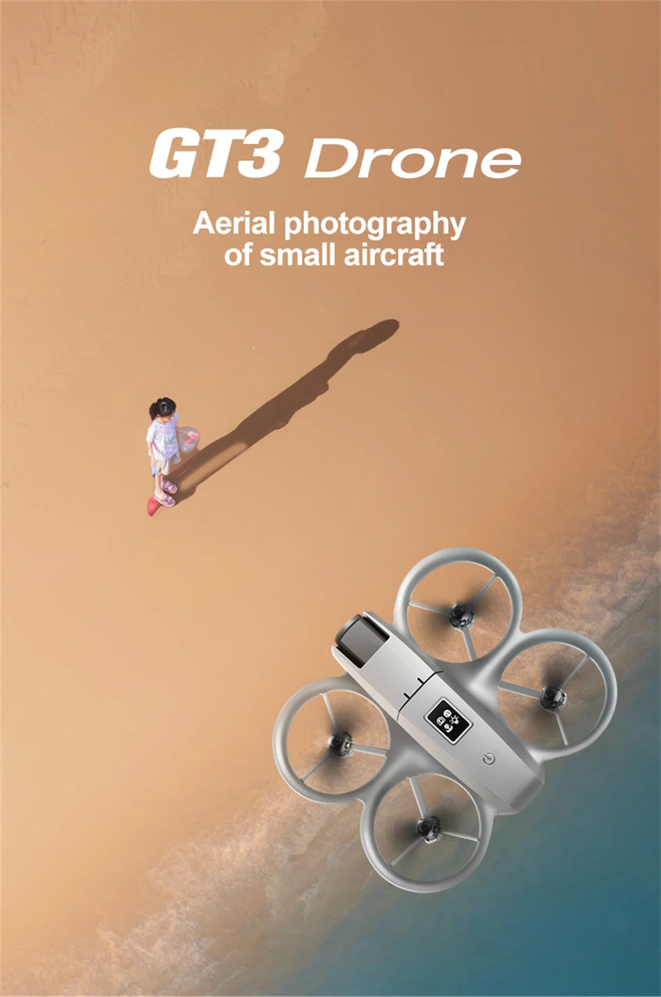 2026 GT3 MAX RC Drone 8K 5G Professional HD Aerial Photography Obstacle Avoidance Remote Control Aircraft Dual Camera Quadcopter