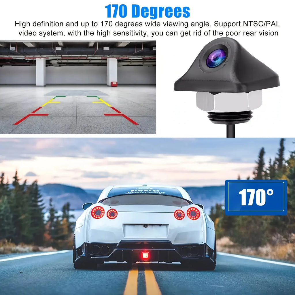 Car Backup Camera for Vehicles Universal Rear View Camera for Monitor Reversing Parking SUV Pickup Camper Tractor RV etc
