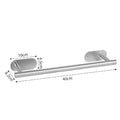 Self Adhesive Stainless Steel Hand Towel Holder No Drill Wall Mount Towel Bar Waterproof Shower Rack for Bathroom Accessories