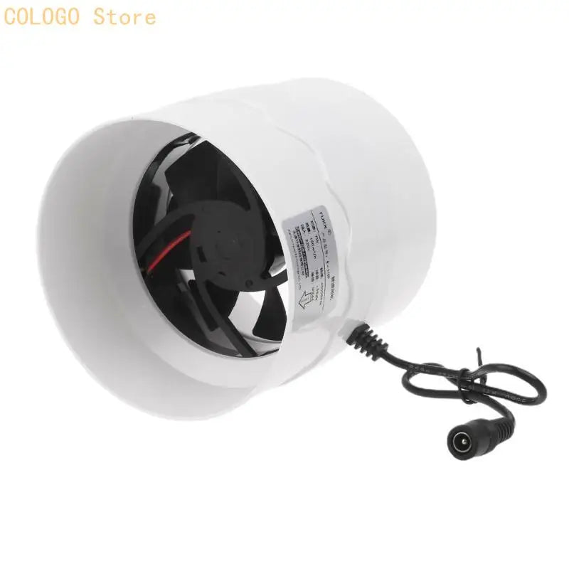 Exhaust Air Fan for Bathroom Kitchen Grow Room Ventilation Low Noise Inline Fan D0LD