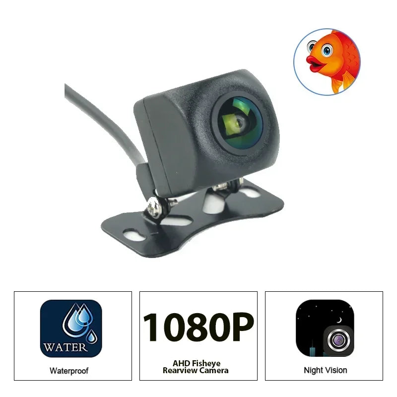 Car Rear View Camera AHD CVBS Convert Auto Parking Monitor Waterproof Vehicle Cam Backup Reverse HD Video Night Vision Reversing