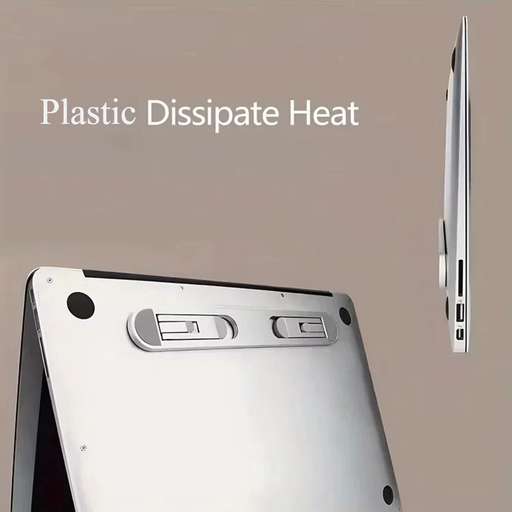 1PC Foldable Laptop Stand Portable Support Notebook Stand Computer Laptop Holder Cooling Bracket Riser Laptop Accessories Shelf