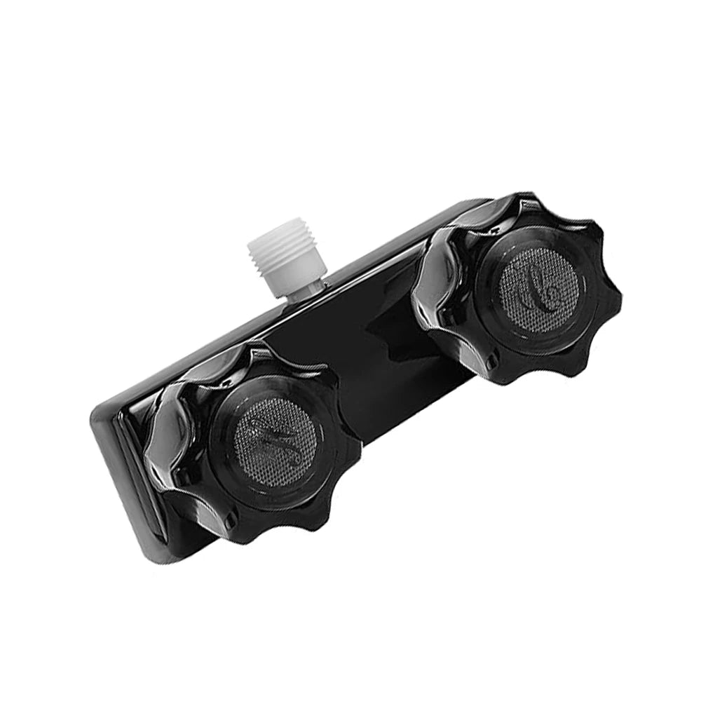 4 Inch RV Camper Faucet Mixing Valve Hot and Cold Bathroom Shower Switch with Water Supply Motorhome Travel Trailers B09JZGH72T