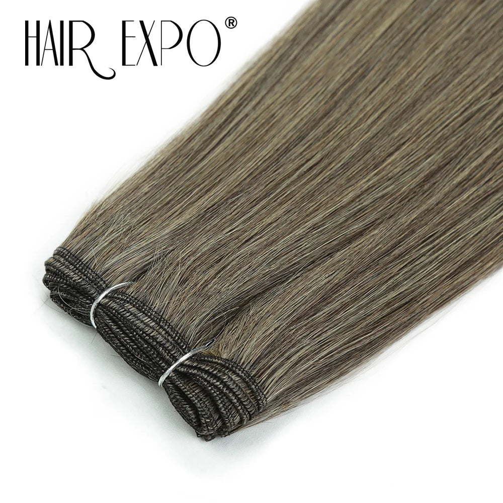 26" Bio Straight Hair Bundles Natural Soft Heat Resistant Fiber Synthetic Fiber Hair Extensions Protein Straight Hair Weave