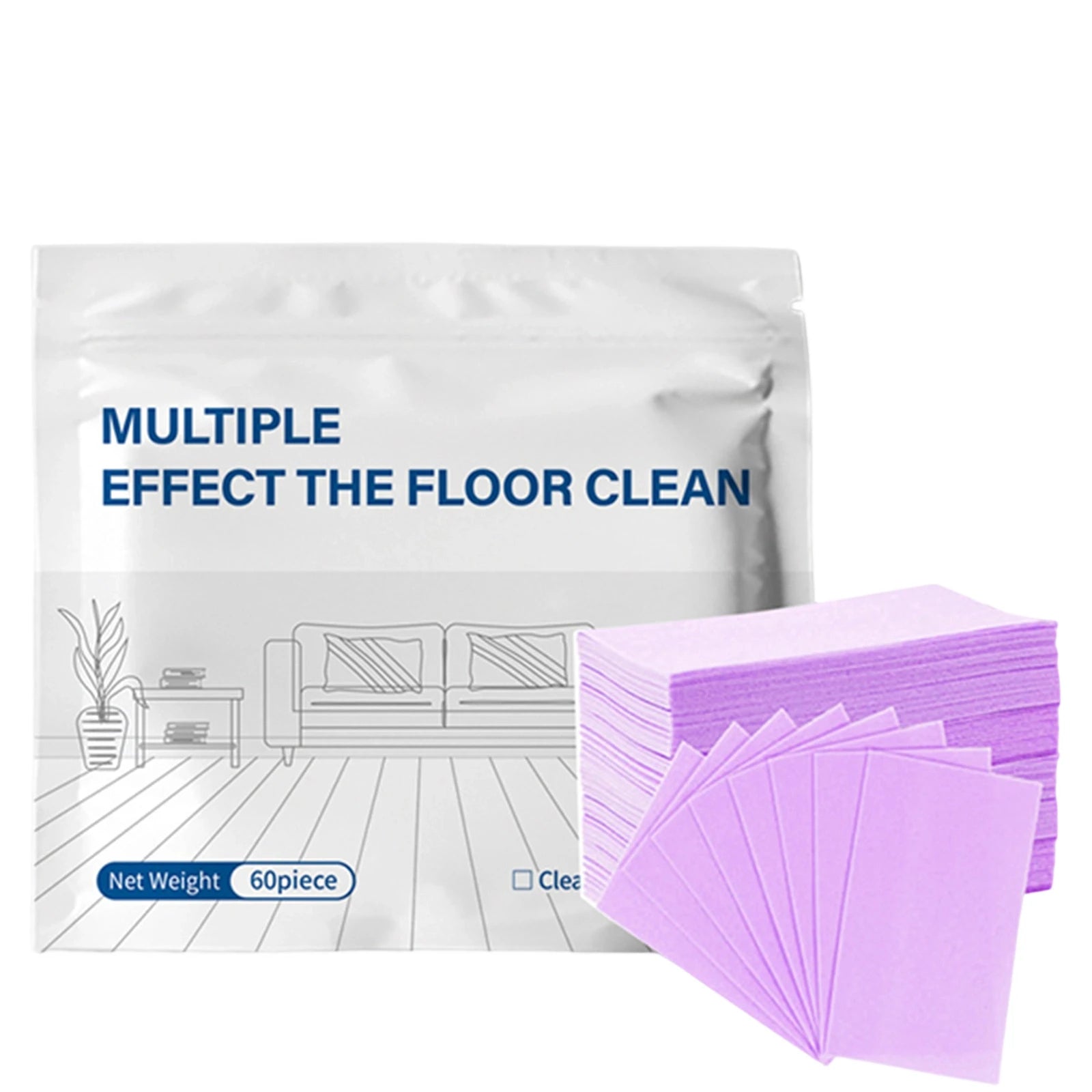 Floor Cleaner Refills Multi-Surface Deep Cleaning Sheets for Mop Deodorant Brightening Disposable Dry Wet Reusable Home Supplies