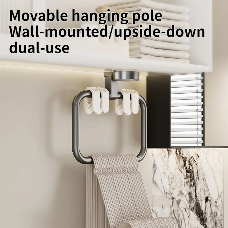 No Need To Drill Suction Cup Towel Ring Bathroom Towel Rack Kitchen Rag Rack Bathroom Toilet Wall Hanging Towel Rack