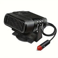 Car Heater Air Fan 12V Portable Demister Defroster Heating Fan Dryer Windshield Defogging Accessroies